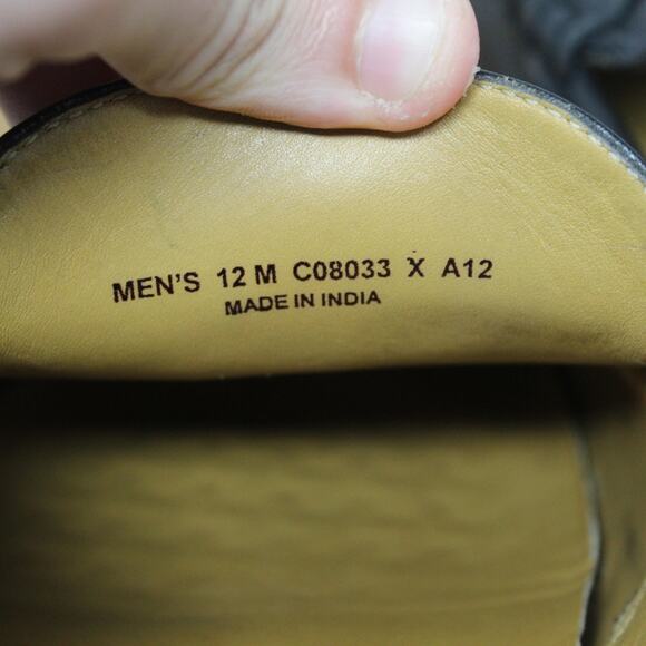 Cole Haan Shoes Mens 12 Black Driving Loafer Leather Horsebit Moc Toe Slip On - Picture 9 of 9